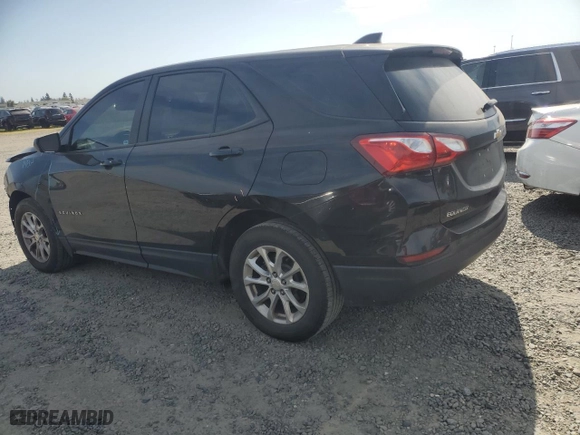 2020 Chevrolet Equinox LS with VIN 2GNAXHEVXL6117462, listed as a Copart auction lot 52993595 with 107,904 mi miles and Salvage Title. Bid and sale history available at carsss.com. Image 2.