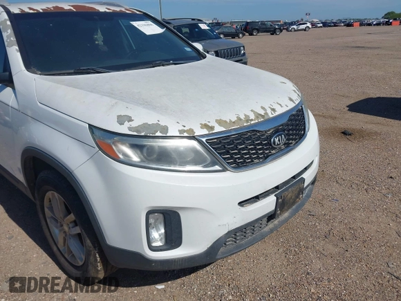 2015 Kia Sorento LX with VIN 5XYKT4A6XFG654663, listed as a IAAI auction lot 42196806 with 129,296 mi miles and . Bid and sale history available at DreamBid. Image 6.