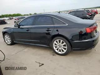 2016 Audi A6 Premium Plus with VIN WAUFGAFC0GN002774, listed as a Copart auction lot 52775355 with 140,188 mi miles and Salvage Title. Bid and sale history available at DreamBid. Image 2.