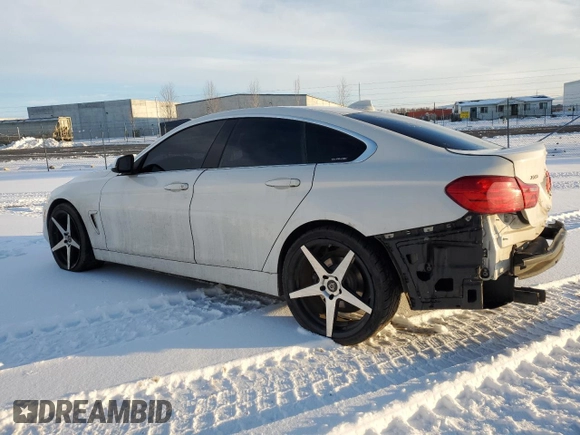 2016 BMW 4 Series 428i xDrive with VIN WBA4C9C51GG141159, listed as a Copart auction lot 44223705 with 70,758 mi miles and Clean Title. Bid and sale history available at carsss.com. Image 2.