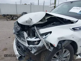 2018 Infiniti QX80 with VIN JN8AZ2NF5J9664640, listed as a IAAI auction lot 41379892 with 93,864 mi miles and . Bid and sale history available at DreamBid. Image 6.