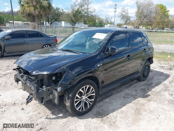 2019 Mitsubishi Outlander Sport ES 2.0 with VIN JA4AP3AUXKU018630, listed as a IAAI auction lot 41647130 with 115,858 mi miles. Bid and sale history available at carsss.com. Image 18.