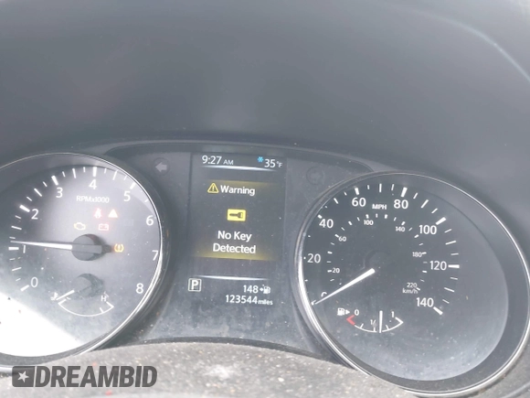 2017 Nissan Rogue S with VIN JN8AT2MVXHW017964, listed as a IAAI auction lot 41869965 with 123,544 mi miles and . Bid and sale history available at DreamBid. Image 16.