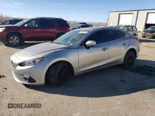 2016 Mazda 3 i Touring with VIN JM1BM1V71G1321655, listed as a Copart auction lot 46603105 with 135,027 mi miles and Salvage title. Bid and sale history available at DreamBid. Image 1.