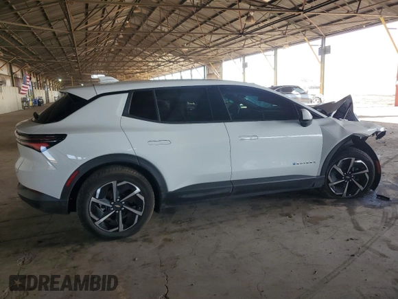 2025 Chevrolet Equinox EV LT z VIN 3GN7DLRP0SS142064, wystawiony jako Copart lot #48109695 z przebiegiem 11 808 mil mil oraz Szkoda całkowita • Salvage title. Historia ofert i sprzedaży dostępna na DreamBid. Obrazek 3.