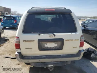 2000 Toyota 4Runner Limited with VIN JT3HN87R1Y0276159, listed as a Copart auction lot 46527995 with 325,867 mi miles and Salvage Title. Bid and sale history available at carsss.com. Image 6.