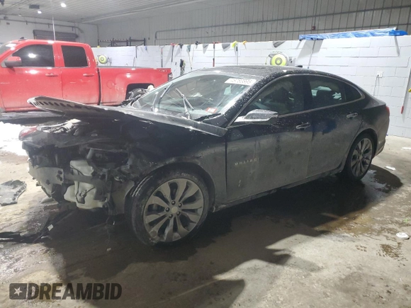 2016 Chevrolet Malibu Premier with VIN 1G1ZH5SXXGF324175, listed as a Copart auction lot 46283895 with 105,063 mi miles and Salvage Title. Bid and sale history available at DreamBid. Image 1.