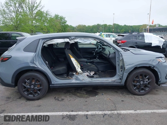 2024 Honda HR-V Sport with VIN 3CZRZ2H57RM735474, listed as a IAAI auction lot 42169311 with 12,001 mi miles and . Bid and sale history available at DreamBid. Image 13.