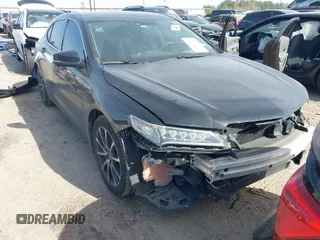 2015 Acura TLX V6 Tech with VIN 19UUB3F53FA006668, listed as a IAAI auction lot 41812767 with 79,311 mi miles. Bid and sale history available at carsss.com. Image 1.