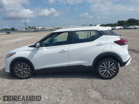 2021 Nissan Kicks SV with VIN 3N1CP5CV1ML482759, listed as a IAAI auction lot 42022796 with 73,303 mi miles and . Bid and sale history available at DreamBid. Image 14.
