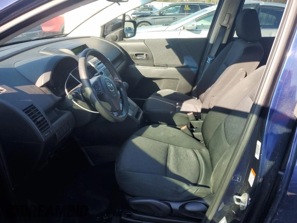 2009 Mazda 5 Grand Touring with VIN JM1CR293590354928, listed as a Copart auction lot 85419344 with 255,344 mi miles and Salvage title. Bid and sale history available at DreamBid. Image 7.