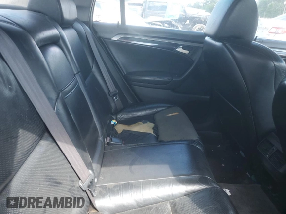 2005 Acura TL with VIN 19UUA66215A035854, listed as a Copart auction lot 53285235 with 0 mi miles and Salvage Title. Bid and sale history available at carsss.com. Image 10.