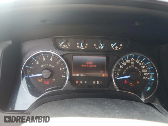 2011 Ford F-150 XL with VIN 1FTFW1EF1BKD11049, listed as a Copart auction lot 53794435 with 198,161 mi miles and Clean title. Bid and sale history available at DreamBid. Image 9.