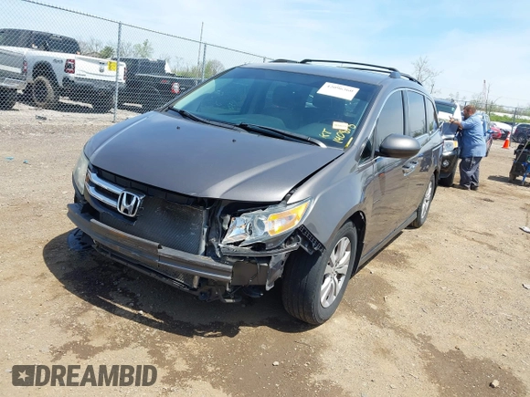2016 Honda Odyssey SE with VIN 5FNRL5H34GB043343, listed as a IAAI auction lot 42096360 with 140,878 mi miles and . Bid and sale history available at DreamBid. Image 18.