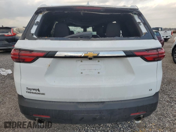 2023 Chevrolet Traverse LT Cloth with VIN 1GNERGKW0PJ137456, listed as a Copart auction lot 44155955 with 42,929 mi miles and Salvage Title. Bid and sale history available at carsss.com. Image 6.