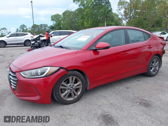 2018 Hyundai Elantra SEL with VIN 5NPD84LF9JH311710, listed as a IAAI auction lot 41680156 with 107,269 mi miles and . Bid and sale history available at DreamBid. Image 18.
