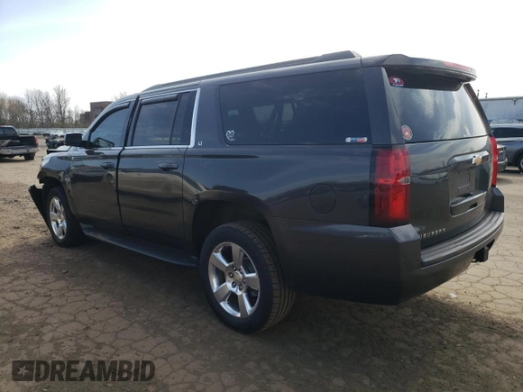2016 Chevrolet Suburban LT with VIN 1GNSKHKC8GR107397, listed as a Copart auction lot 51874705 with 137,916 mi miles and Salvage Title. Bid and sale history available at DreamBid. Image 2.