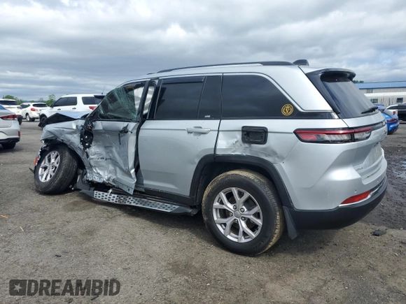 2022 Jeep Grand Cherokee Limited z VIN 1C4RJHBG6N8531726, wystawiony jako Copart lot #56791825 z przebiegiem 23 583 mil mil oraz Szkoda całkowita • Salvage title. Historia ofert i sprzedaży dostępna na DreamBid. Obrazek 2.