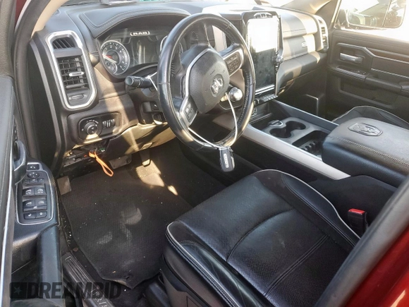 2022 Ram 2500 Laramie with VIN 3C6UR5FJ4NG306343, listed as a Copart auction lot 58817845 with 66,918 mi miles and Salvage title. Bid and sale history available at DreamBid. Image 8.