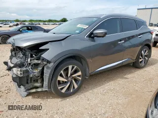 2016 Nissan Murano Platinum z VIN 5N1AZ2MG4GN118381, wystawiony jako Copart lot #58589695 z przebiegiem 141 429 mil mil oraz Szkoda całkowita • Salvage title. Historia ofert i sprzedaży dostępna na DreamBid. Obrazek 1.