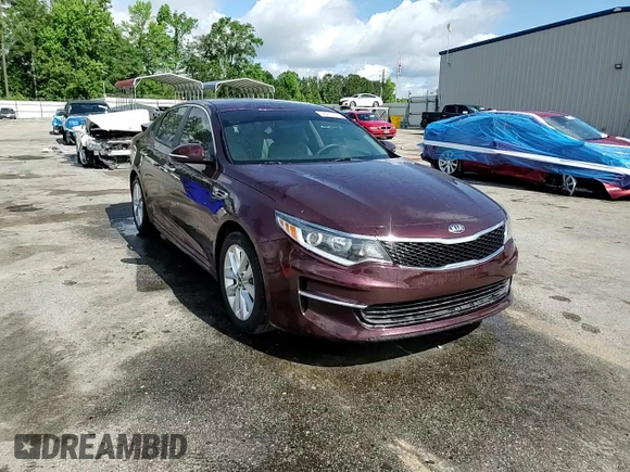 2018 Kia Optima LX with VIN 5XXGT4L32JG266820, listed as a Copart auction lot 56457175 with 89,960 mi miles and Salvage title. Bid and sale history available at DreamBid. Image 13.