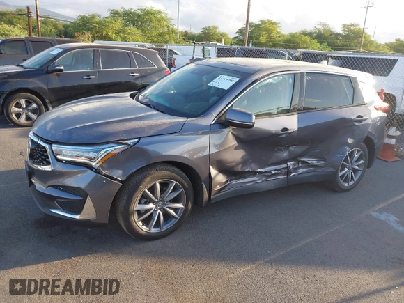 2021 Acura RDX Technology with VIN 5J8TC1H55ML018431, listed as a IAAI auction lot 41719700 with 12,767 mi miles and . Bid and sale history available at DreamBid. Image 18.