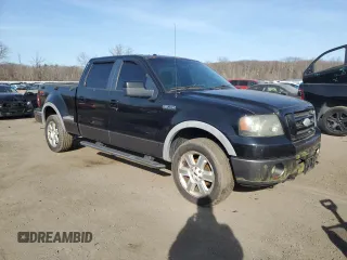 2008 Ford F-150 XLT with VIN 1FTPW04568KE24382, listed as a Copart auction lot 48829335 with 161,669 mi miles and Clean Title. Bid and sale history available at carsss.com. Image 4.