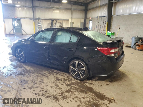 2022 Subaru Impreza Special Sports with VIN 4S3GKAL60N3609092, listed as a Copart auction lot 79737994 with 13,457 mi miles and Salvage title. Bid and sale history available at DreamBid. Image 2.