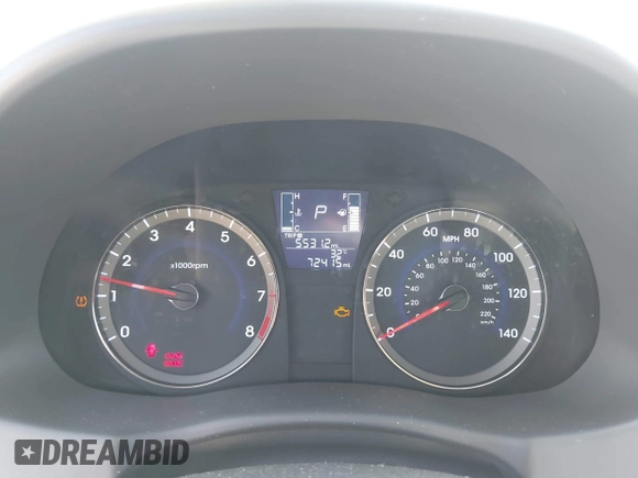 2015 Hyundai Accent GLS with VIN KMHCT4AE3FU892067, listed as a IAAI auction lot 41752679 with 72,415 mi miles and . Bid and sale history available at DreamBid. Image 7.