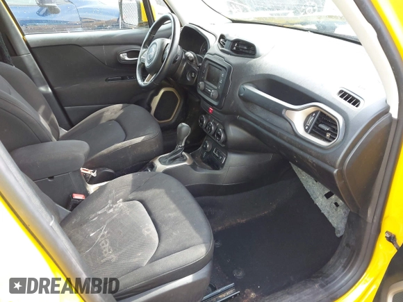 2017 Jeep Renegade Latitude z VIN ZACCJBBB7HPG40829, wystawiony jako IAAI lot #42065201 z przebiegiem 92 754 mil mil oraz . Historia ofert i sprzedaży dostępna na DreamBid. Obrazek 5.