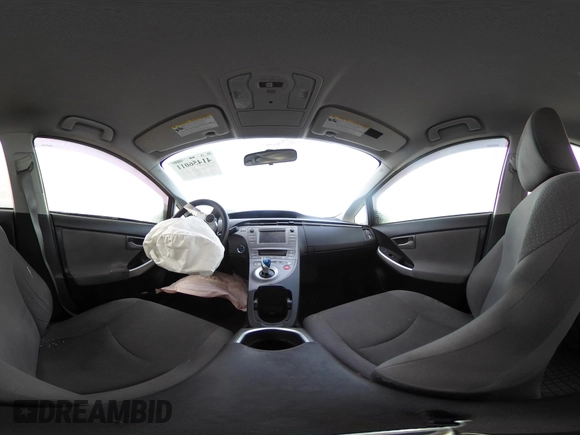 2013 Toyota Prius One with VIN JTDKN3DU6D5699782, listed as a IAAI auction lot 41456011 with 128,135 mi miles. Bid and sale history available at carsss.com. Image 24.