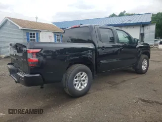 2024 Nissan Frontier SV with VIN 1N6ED1EK7RN614857, listed as a Copart auction lot 59234425 with 23,188 mi miles and Salvage title. Bid and sale history available at DreamBid. Image 3.