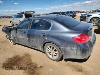 2007 Infiniti G35 Sedan G35x with VIN JNKBV61F37M806710, listed as a Copart auction lot 50420395 with 161,048 mi miles and Salvage Title. Bid and sale history available at carsss.com. Image 2.