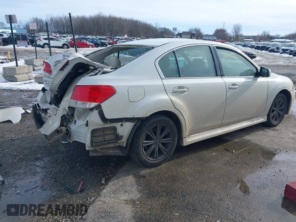 2011 Subaru Legacy Premium Power Moon with VIN 4S3BMBG64B3227213, listed as a IAAI auction lot 41632456 with 142,939 mi miles and . Bid and sale history available at DreamBid. Image 4.