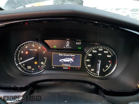 2021 Cadillac XT5 FWD Luxury with VIN 1GYKNAR45MZ109538, listed as a Copart auction lot 82933514 with 34,654 mi miles and Salvage Title. Bid and sale history available at carsss.com. Image 9.