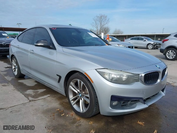 2014 BMW 3 Series Gran Turismo 328i xDrive with VIN WBA3X5C56ED242950, listed as a IAAI auction lot 41876120 with 186,315 mi miles. Bid and sale history available at carsss.com. Image 1.