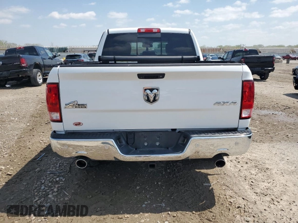 2018 Ram 1500 Big Horn with VIN 3C6RR7LT1JG227150, listed as a Copart auction lot 53156895 with 54,562 mi miles and Salvage title. Bid and sale history available at DreamBid. Image 6.