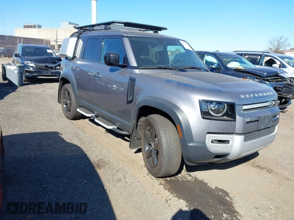 2022 Land Rover Defender S z VIN SALEJ7RX4N2097686, wystawiony jako IAAI lot #40668510 z przebiegiem 55 966 mil mil oraz . Historia ofert i sprzedaży dostępna na DreamBid. Obrazek 1.