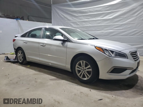 2017 Hyundai Sonata 2.4L with VIN 5NPE24AF3HH590025, listed as a Copart auction lot 47467755 with 40,037 mi miles and Salvage Title. Bid and sale history available at carsss.com. Image 4.