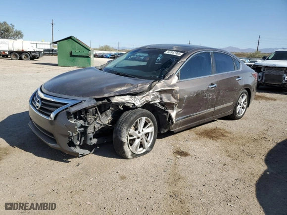2015 Nissan Altima 2.5 SV with VIN 1N4AL3AP1FC163021, listed as a Copart auction lot 50347965 with 135,102 mi miles and Salvage Title. Bid and sale history available at carsss.com. Image 1.