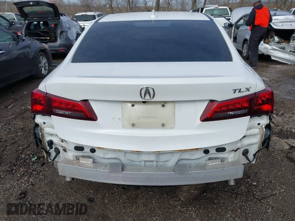 2017 Acura TLX w/Technology Pkg with VIN 19UUB1F51HA005459, listed as a IAAI auction lot 41499011 with 101,222 mi miles. Bid and sale history available at carsss.com. Image 17.