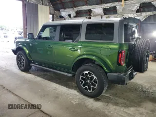 2023 Ford Bronco z VIN 1FMDE5BH3PLB47307, wystawiony jako Copart lot #56156495 z przebiegiem 16 178 mil mil oraz Szkody całkowita. Historia ofert i sprzedaży dostępna na DreamBid. Obrazek 2.