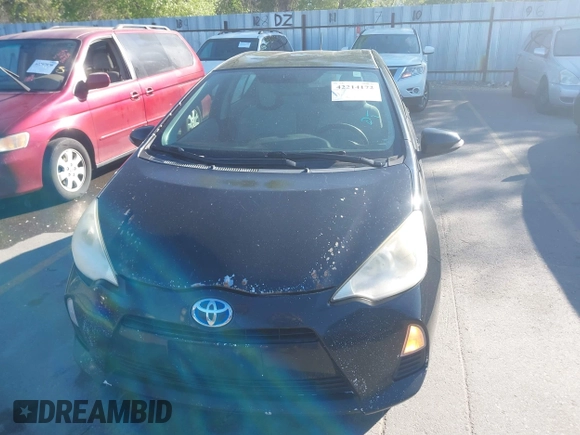 2013 Toyota Prius One with VIN JTDKDTB34D1550078, listed as a IAAI auction lot 42214172 with 210,756 mi miles and . Bid and sale history available at carsss.com. Image 6.