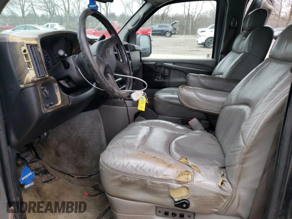 2004 Chevrolet Express Passenger with VIN 1GBFG15T841226225, listed as a Copart auction lot 44023515 with Not provided miles and Non repairable. Bid and sale history available at DreamBid. Image 7.