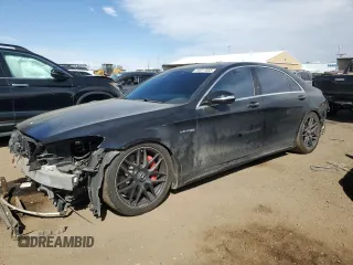 2019 Mercedes-Benz S 63 AMG with VIN WDDUG8JB6KA433997, listed as a Copart auction lot 50811655 with 65,085 mi miles and Clean title. Bid and sale history available at DreamBid. Image 1.