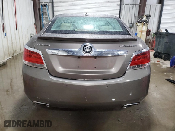 2012 Buick LaCrosse Premium 2 with VIN 1G4GF5E3XCF205903, listed as a Copart auction lot 46609925 with 105,444 mi miles and Salvage Title. Bid and sale history available at carsss.com. Image 6.