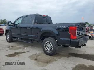 2022 Ford F-250 XL with VIN 1FT7W2BT7NED00032, listed as a Copart auction lot 58471275 with 54,041 mi miles and Salvage title. Bid and sale history available at DreamBid. Image 2.