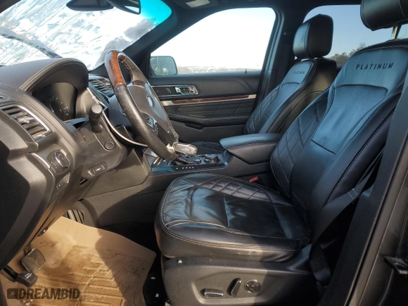 2016 Ford Explorer Platinum with VIN 1FM5K8HT5GGC02035, listed as a Copart auction lot 89153035 with 113,367 mi miles and Salvage Title. Bid and sale history available at carsss.com. Image 7.