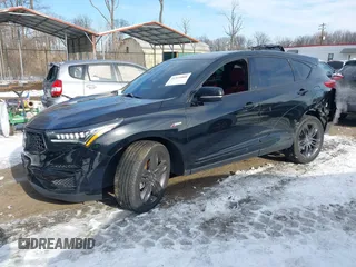 2021 Acura RDX w/A-Spec Package with VIN 5J8TC2H64ML022078, listed as a IAAI auction lot 41375060 with 28,771 mi miles. Bid and sale history available at carsss.com. Image 2.