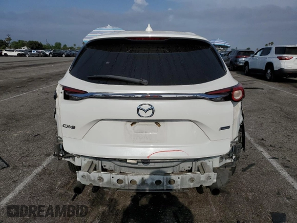 2016 Mazda CX-9 Touring with VIN JM3TCACY7G0110041, listed as a Copart auction lot 59218545 with 142,198 mi miles and Salvage title. Bid and sale history available at DreamBid. Image 6.